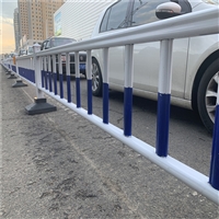 新疆道路护栏 市政护栏 非机动车隔离栏 S板人行道栏杆 防撞护栏