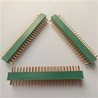 铜合金材质WG73PDSY锦宏牌线簧孔印制板连接器