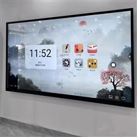100寸安卓触摸壁挂广告机 分屏智能横竖屏 高清液晶显示器