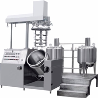 真空乳化机 膏霜乳液真空乳化机 真空反应乳化罐 电加热真空乳化机