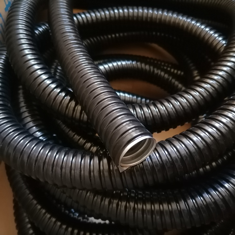 阻燃铁镀锌包塑软管 电线电缆保护套加厚国标Φ38金属蛇形管