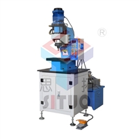 光栅单点旋铆机 气动输出方式  儿童车气动旋铆机