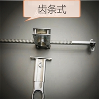 平移推拉窗开窗机 三角板固定 一控二齿条式手动开窗器