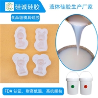 耐高温液体翻模硅胶  糖果红糖食品级硅胶