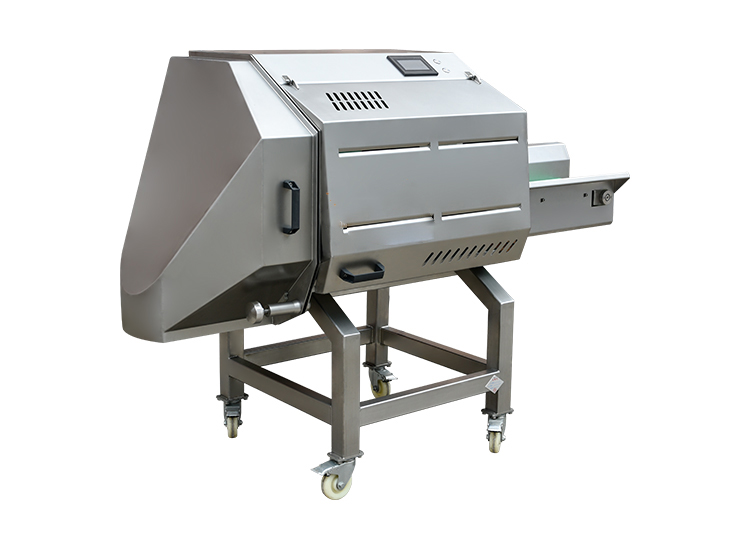 智能切菜机,全封闭输送式连续式切菜机,多功能商用切菜机