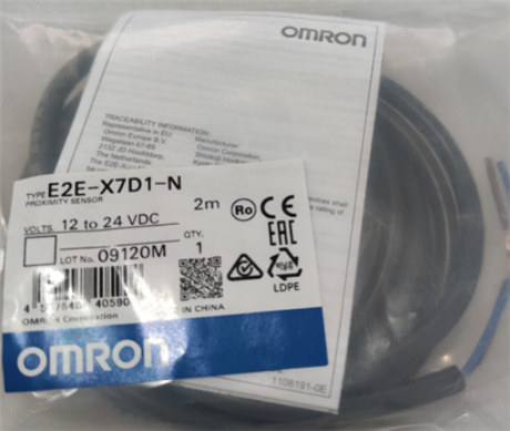 omron标准型接近开关E2E-X7D1-M1G-Z连接方式