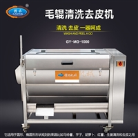 广东生产全自动毛刷清洗机去皮机