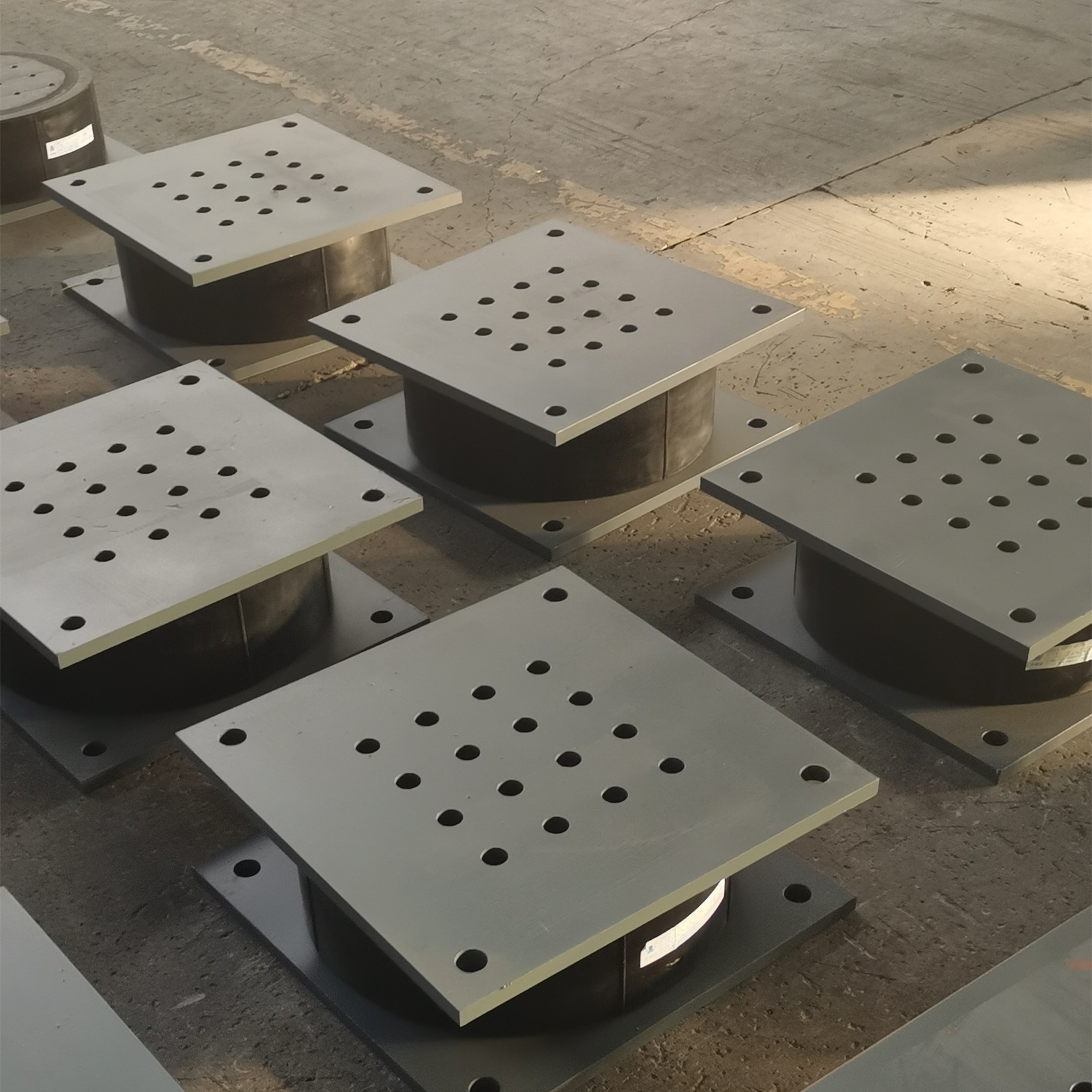 朔涵 高阻尼支座 隔震橡胶支座 高阻尼铅芯支座 盆式支座连廊用球铰