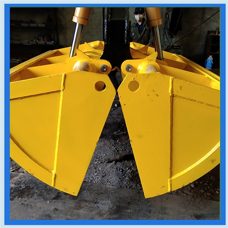 挖掘机贝壳斗 煤场挖机贝型抓斗 多功能起重机抓斗 质量保证 -搜了网