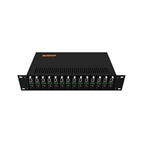 netLINK HTB-14AC/D电信级  14槽光纤收发器机架