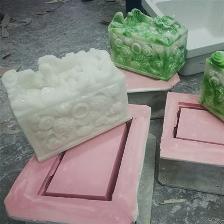 缩合型液态模具硅胶 骨灰盒模具硅材料 仿玉制品翻模硅胶-搜采通