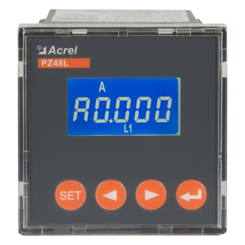 安科瑞PZ48L-A13三相多功能电能表，嵌入数显电力仪表