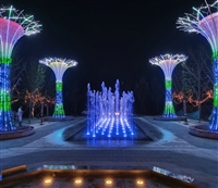 河南省广场程控喷泉设计简单