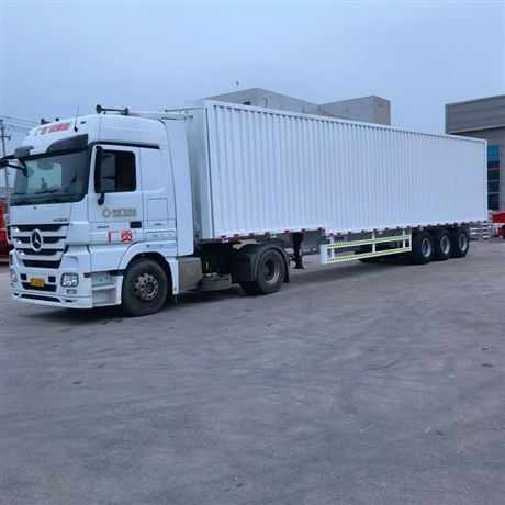 17米集装箱骨架运输半挂车 上路标准