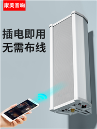 有源音柱 蓝牙音响 室内户外防水壁挂音箱 学校景区公园广播喇叭