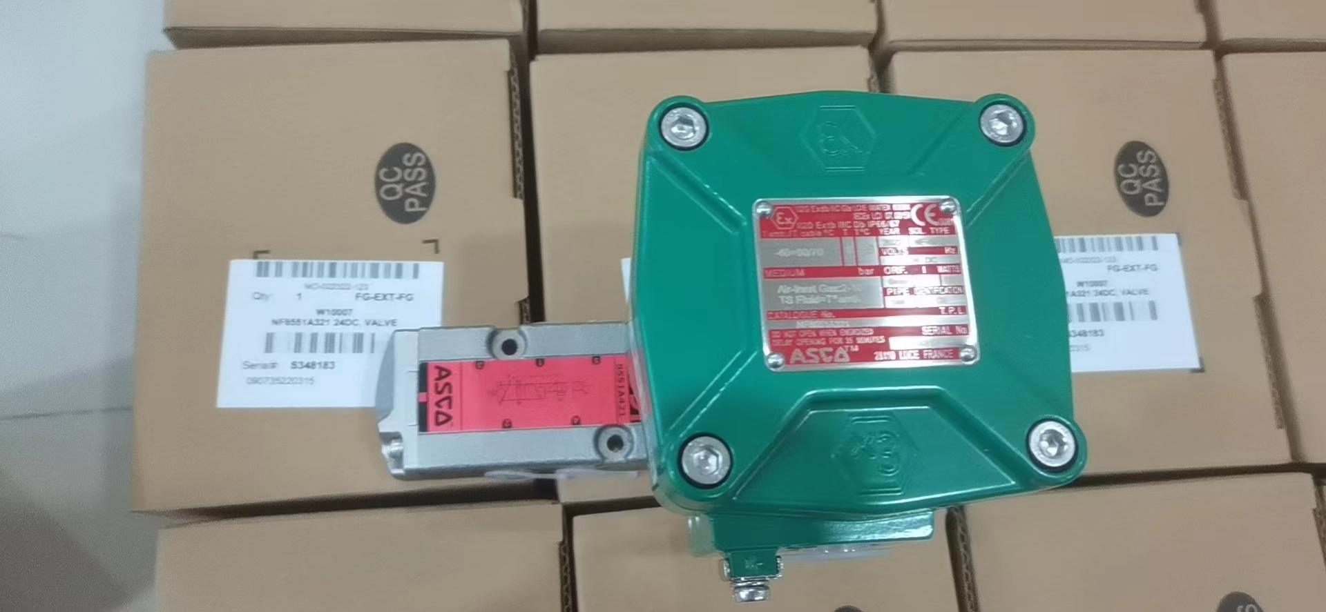 介绍原装ASCO紧凑型电磁阀NF8551A319MO 24VDC