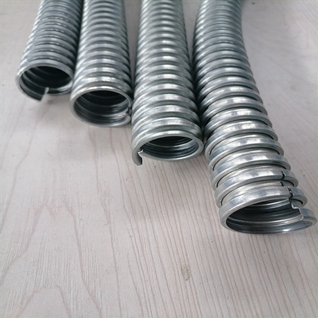 内径21.5镀锌穿线软管 p3型镀锌金属软管 镀锌铁走线波纹管-搜了网