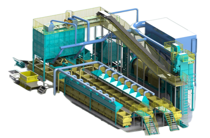 消失模铸造黑区生产线升级改造
