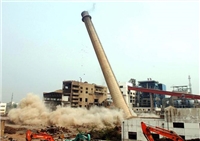 广安定向拆除砖烟囱