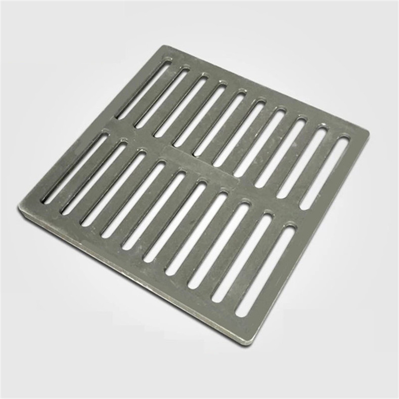 复合树脂材料地沟盖板 450*750地下车库可过车雨水篦子箅子 灰色复合