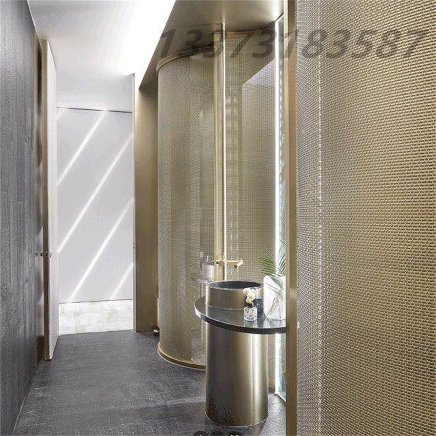 金属镂空网帘304不锈钢网窗帘装饰网