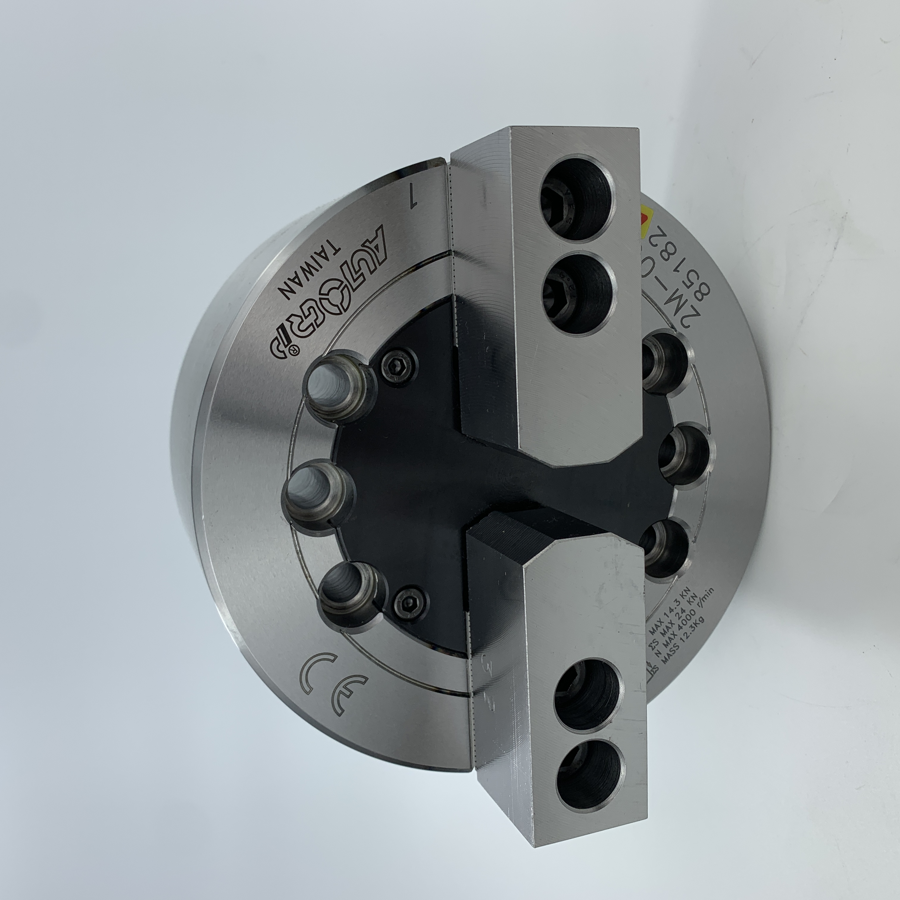 佳贺8寸卡盘2m-08/06台湾佳贺二爪中实长行程卡盘