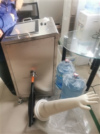 电脑版手套完整性检漏仪 自带审计追踪 手套检漏仪法兰框 四氟手套法兰圈 连接隔离器手套