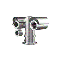 海康威视测温型网络摄像机 DS-2TD6537T-25H4LX/W 热成像防爆云台双光谱带雨刷摄像机