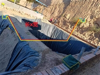 养殖粪污池塑料防渗膜0.4mm猪场养殖发酵塘