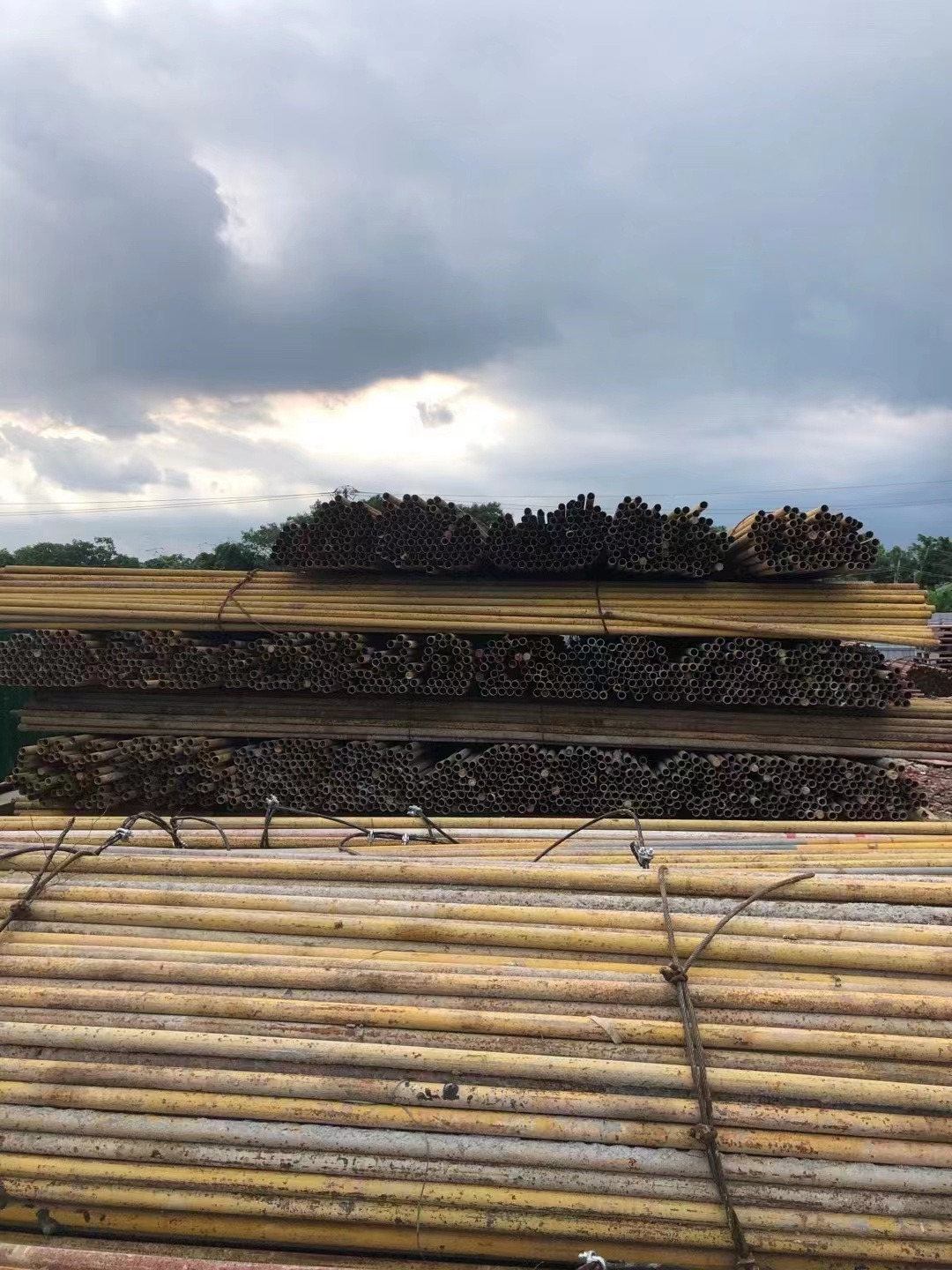 排栅管出租 肇庆四会钢管排栅租售回收