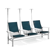 医用输液椅候诊椅PU输液排椅医疗输液连排椅生产厂家 
