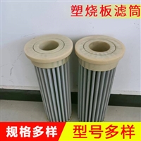 除尘滤芯   塑烧板滤筒   烧结板