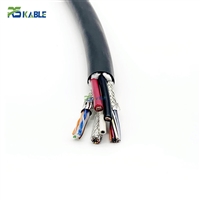 定制特种电缆 耐腐蚀视频监控网络线加电源组合一体水下电缆