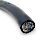 纯铜超五类双绞线带电源组合一体电缆 耐弯折耐磨耐油
