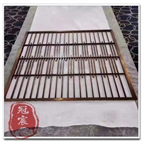 不锈钢屏风隔断客厅 遮挡轻奢玄关装饰墙简约钢化磨砂玻璃屏风