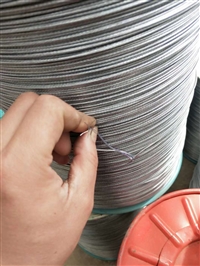 玻璃棉用钢丝绳 正昊供应