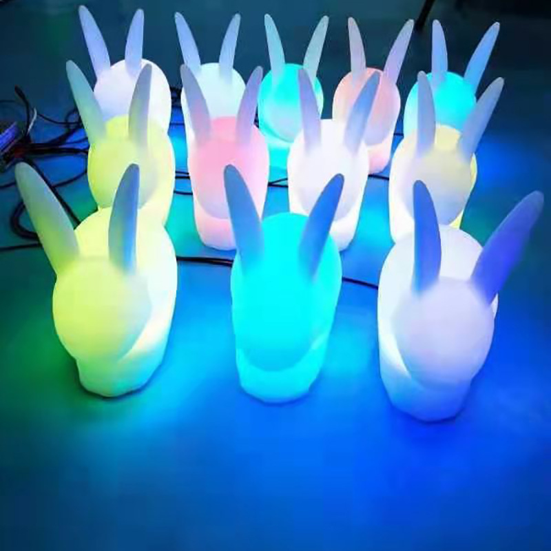 夜游文旅灯光  兔子造型灯光 户外室内装饰灯 中秋爆款氛围灯 厂家直供