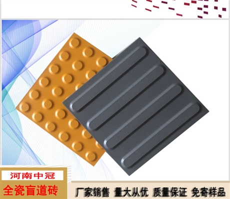 全瓷盲道砖 适合用于 社会福利院市政人行道