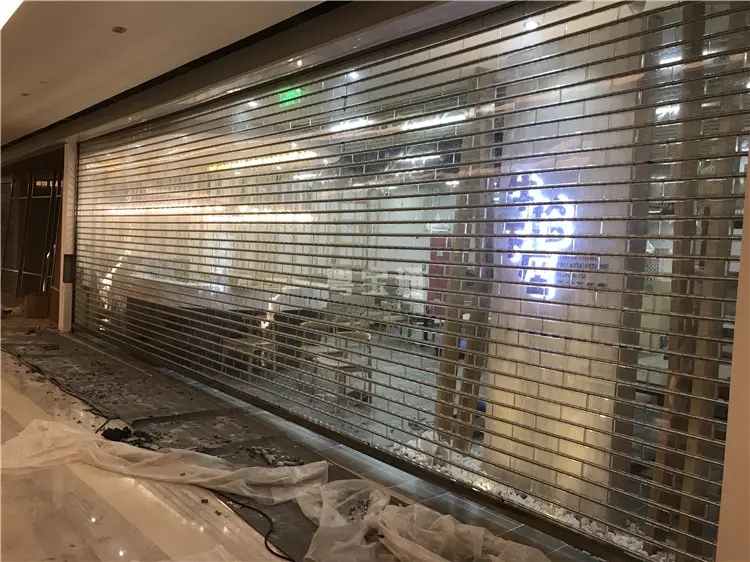 任丘水晶卷帘门厂家