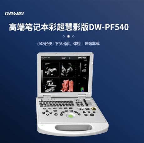 大为医疗DW-PF540便携式彩超机 床旁医用彩超机厂家  国产彩超品牌