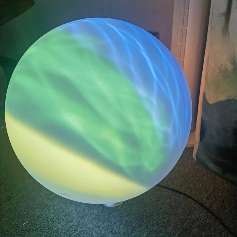 请注意:本图片来自中山市灯旗光电科技有限公司提供的魔幻激光球 公园