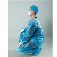 宁夏实验室勘察服厂家 全身防护隔离衣套装 独立包装
