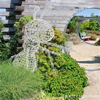 公园景观动物不锈钢蚂蚁雕塑 