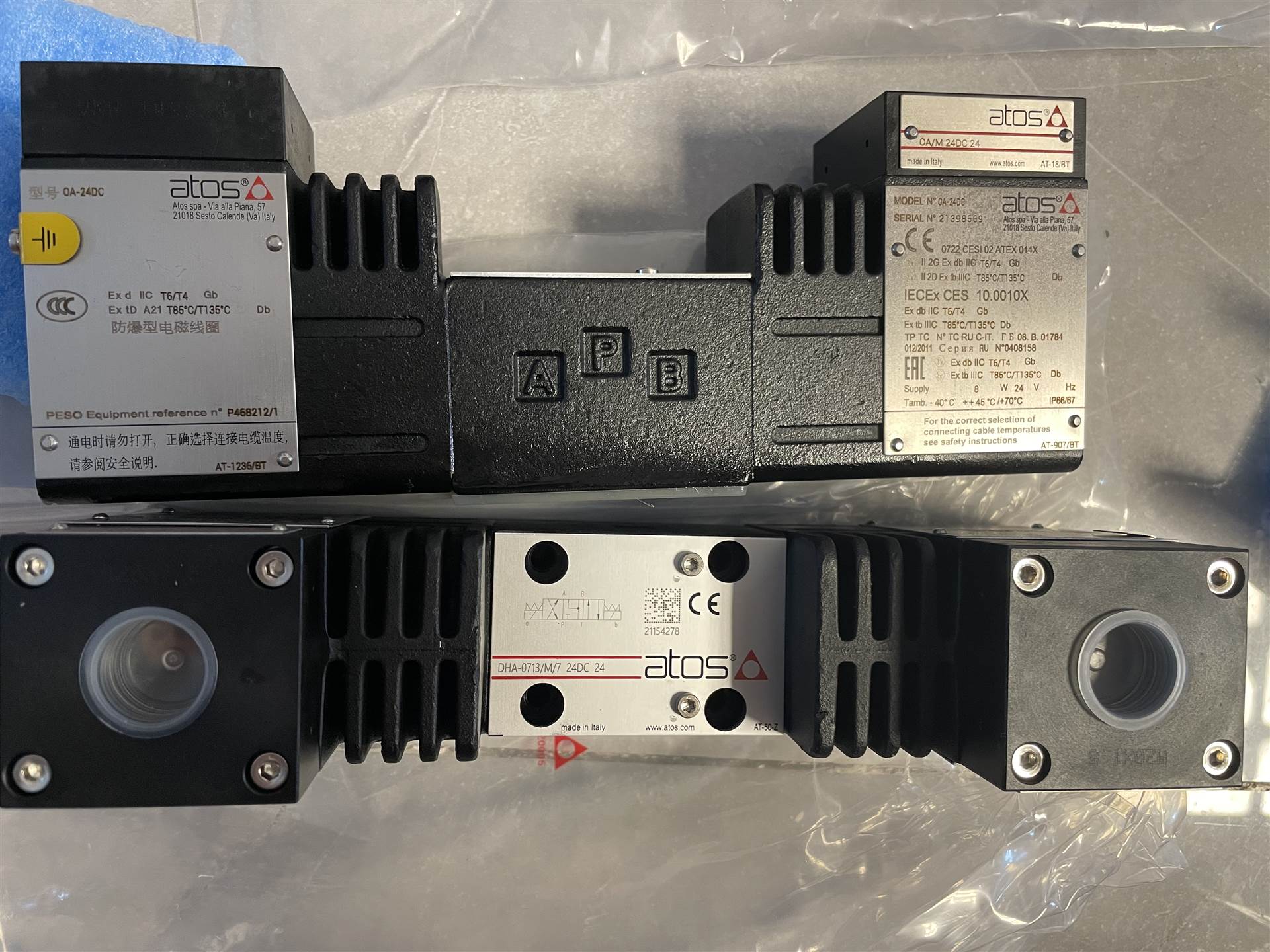 ATOS先导式减压阀AGRCZO-A-10/350/18有库存供应