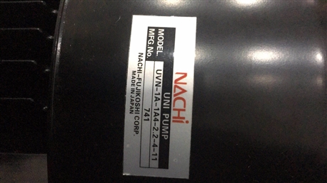 销售NACHI不二越油泵电机组合UVD-1A-A3-22-4-26