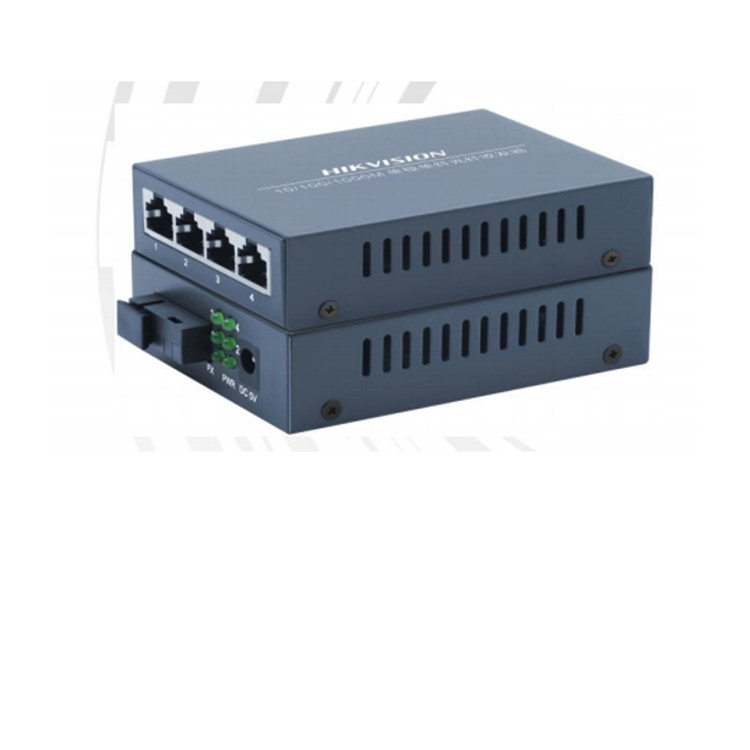 DS-3D504T-3ESC海康威视4路千兆光纤收发器发送端