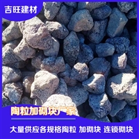 碎石陶粒滤料 生物滤料兰花石园艺5-20mm 人工湿地专用火山岩