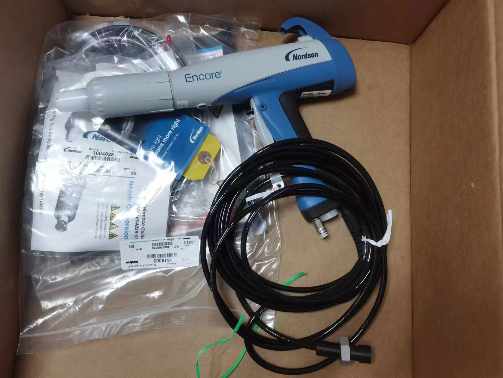 原装进口诺信nordson encore lt手动静电喷粉枪 1106893 诺信喷粉枪