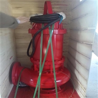 惠沃德耐高温污水潜水泵 单级单吸铸铁排污泵100QWR100-45-37kw