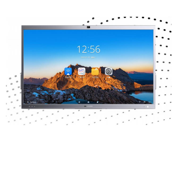 DS-D5C55RB/C 海康威视55英寸4K智能会议平板 医疗会诊培训辅导